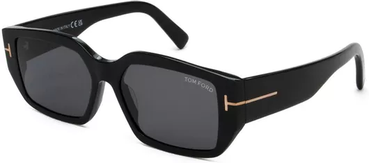 Γυαλιά Ηλίου Γυναικεία Tom Ford με Κοκκάλινο Σκελετό 5616 Μαύρο