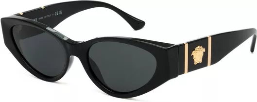 Γυαλιά Ηλίου Γυναικεία Versace  με Κοκκάλινο Σκελετό 5518 Μαύρο