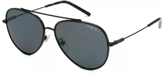 Γυαλιά Ηλίου Γυναικεία Vogue με Μεταλλικό Σκελετό 5714 Μαύρο