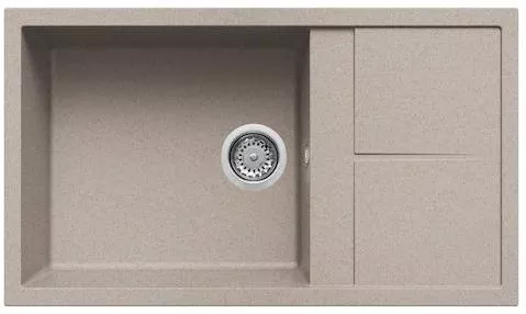 Ένθετος Νεροχύτης Elleci Unico 410 Granitek Γρανίτης 86x50cm Avena