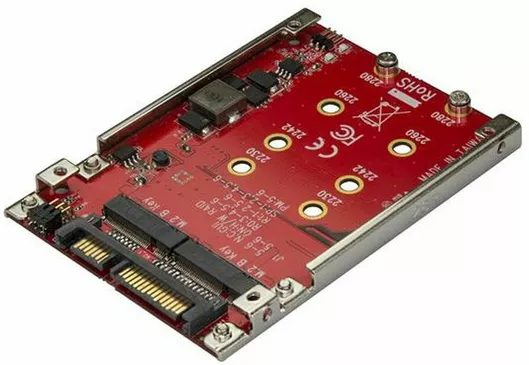 Μετατροπέας StarTech Dual-Slot M.2 Drive to SATA Adapter for 2.5" Drive Bay
