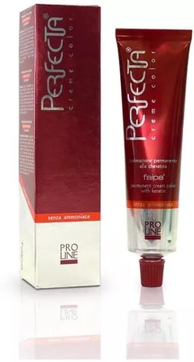 Μόνιμη Βαφή Μαλλιών Faipa Pro Line Keratin Cream Color Χωρίς Αμμωνία 70ml 7.2 Ξανθό Ιριζέ