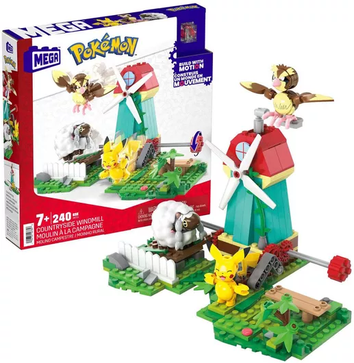 Τουβλάκια Mega Bloks Countryside Windmill 240τμχ για 7+ Ετών