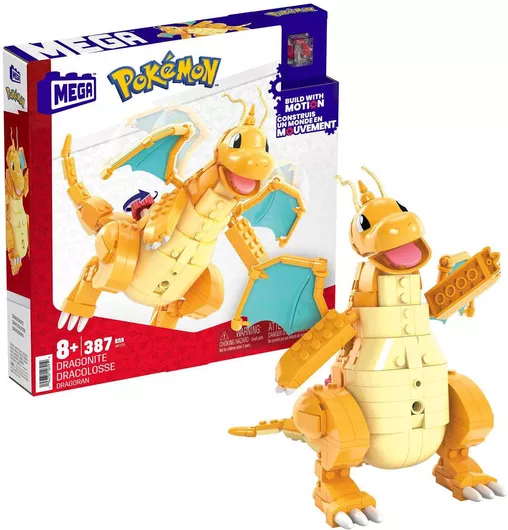 Τουβλάκια Mega Bloks Dragonite για 8+ Ετών 387τμχ