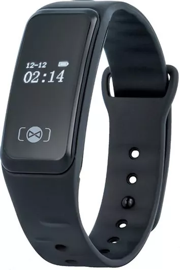 Activity Tracker Forever SB-120 με Παλμογράφο Μαύρο