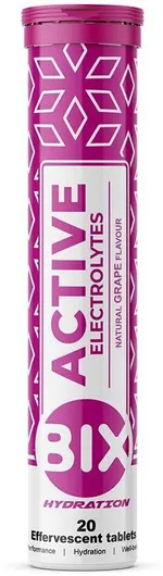 Αναβράζοντα Δισκία Ηλεκτρολύτες Bix Active Electrolytes με Γεύση Grape 20 Αναβράζοντα Δισκία