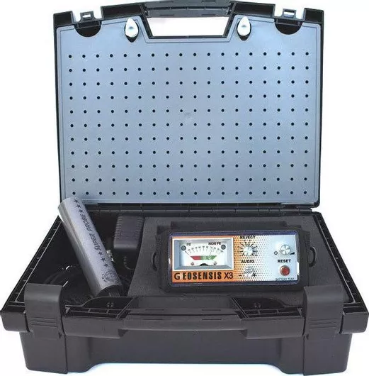 Ανιχνευτής Μετάλλων/Χρυσού Geosensis X3 Κιτ σε Φορητή Θήκη με Φορτιστή Πηνίο & Ακουστικά