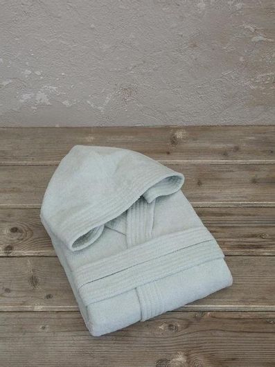 Μπουρνούζι Nima Zen με Κουκούλα Large Πράσινο