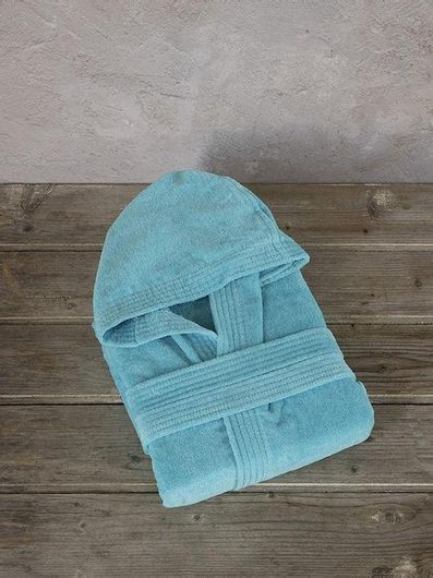 Μπουρνούζι Nima Zen με Κουκούλα XL Τιρκουάζ