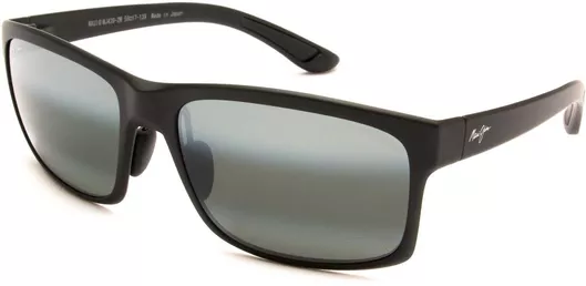 Γυαλιά Ηλίου Ανδρικά Maui Jim με Κοκκάλινο Σκελετό 5817 Μαύρο