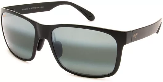 Γυαλιά Ηλίου Ανδρικά Maui Jim με Κοκκάλινο Σκελετό 5917 Μαύρο