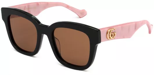 Γυαλιά Ηλίου Γυναικεία Gucci με Κοκκάλινο Σκελετό 5221 Μαύρο