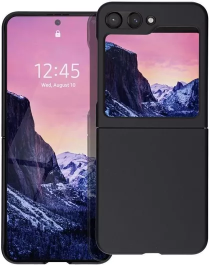 Θήκη Κινητού Book Cover για Samsung Galaxy Z Flip 5 5G Σιλικόνη Μαύρο