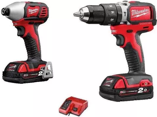 Σετ Εργαλείων Μπαταρίας Milwaukee 3900776 Milwaukee M18 18V 2Ah με Μαλακή Θήκη