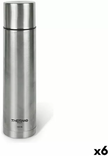 Ταξιδιωτικός Θερμοστάτη ThermoSport Inox 1lt Σετ 6τμχ