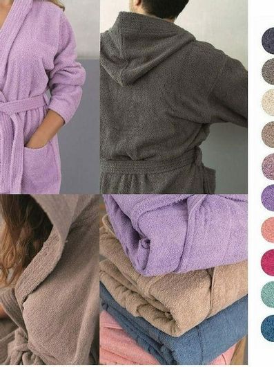 Μπουρνούζι Palamaiki Classic New με Κουκούλα Small Πράσινο