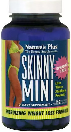 Nature's Plus Skinny Mini Ειδικό Συμπλήρωμα Διατροφής 90 Φυτικές Κάψουλες