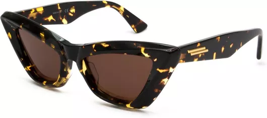 Γυαλιά Ηλίου Γυναικεία Bottega Veneta με Κοκκάλινο Σκελετό 5317 Καφέ