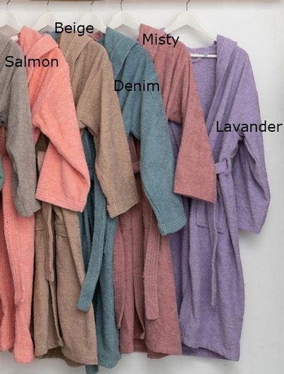 Μπουρνούζι Palamaiki Classic New με Κουκούλα Small Μπλε