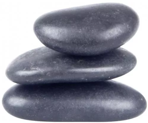 Hot Stones inSPORTline 2-4cm Σετ 3τμχ Μαύρο