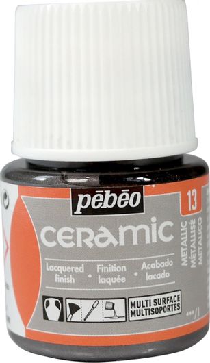 Σμάλτο Χειροτεχνίας Pebeo Ceramic 45ml Metallic