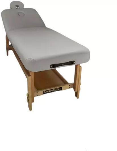 Κρεβάτι Μασάζ Medicin Φυσικοθεραπείας 190x72x58-77cm Γκρι
