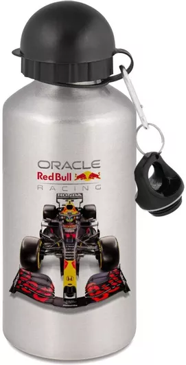 Παγούρι Redbull Racing Team F1 Μεταλλικό Νερού Ασημένιο Αλουμινίου 500ml