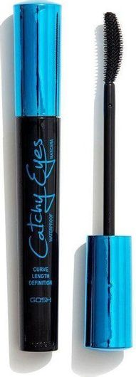 Μάσκαρα Gosh Catchy Eyes Αδιάβροχη για Μήκος & Καμπύλη Μαύρο 8ml
