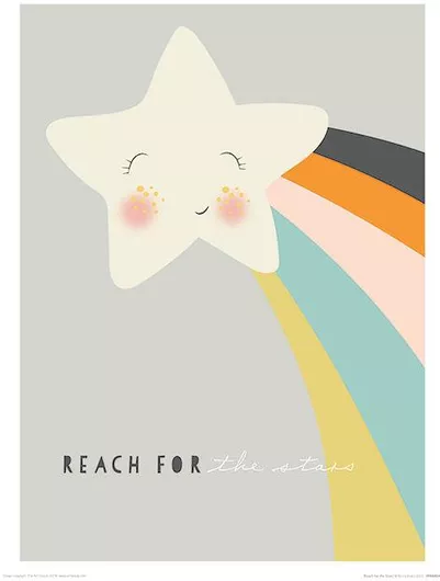 Παιδική Αφίσα Pyramid  International Reach For The Stars 30x40cm