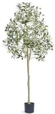 Τεχνητό Φυτό σε Γλάστρα Vevor Ελιά 155cm Πράσινο 