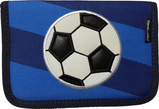 Σχολική Κασετίνα Belmil Play Football Διπλή 14x20.5x3.5cm Πολύχρωμο