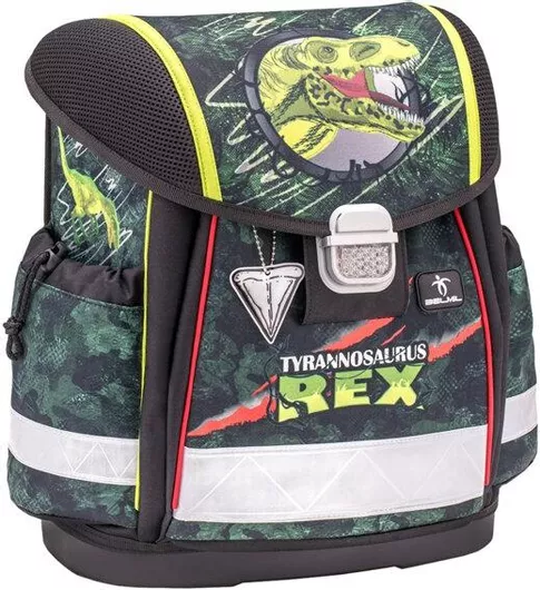 Σχολική Τσάντα Νηπίου Πλάτης Belmil Classy World Of T-rex Πολύχρωμο
