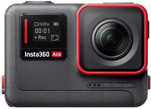Action Camera Insta360 Ace 6K Υποβρύχια με WiFi & Οθόνη