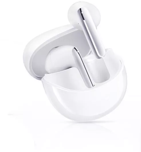 QCY AilyBuds Pro HT10 Bluetooth Handsfree Ακουστικά με Αντοχή στον Ιδρώτα & Θήκη Φόρτισης Λευκό