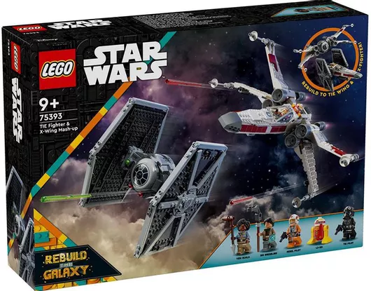 Lego Star Wars: Tie Fighter & X-Wing Mash-Up για 9+ Ετών #75393