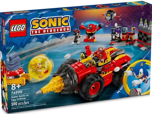 Lego Sonic the Hedgehog: Super Sonic Vs. Egg Drillster για 8+ Ετών #76999