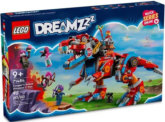 Lego DREAMZzz: Cooper'S C-Rex Robot Dinosaur για 9+ Ετών #71484