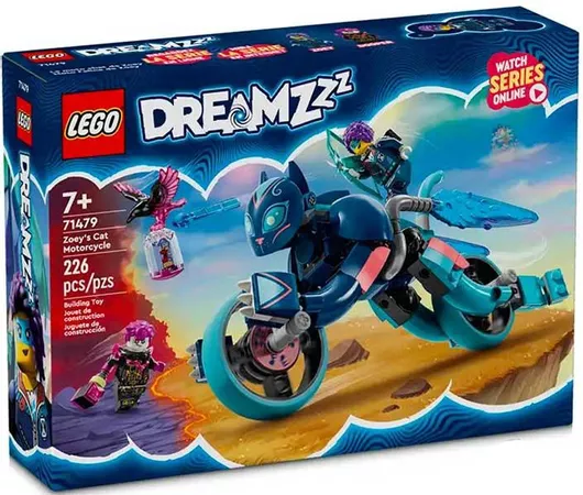 Lego DREAMZzz: Zoey'S Cat Motorcycle για 7+ Ετών #71479