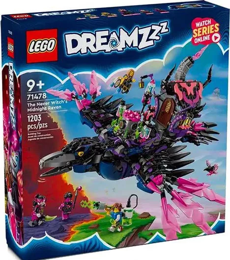 Lego DREAMZzz: The Never Witch'S Midnight Raven για 9+ Ετών #71478