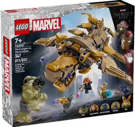 Lego Marvel: The Avengers vs. The Leviathan για 7+ Ετών #76290