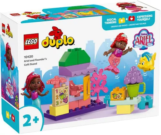 Lego Duplo Disney : Ariel and Flounder’s Café Stand για 2+ Ετών #10420