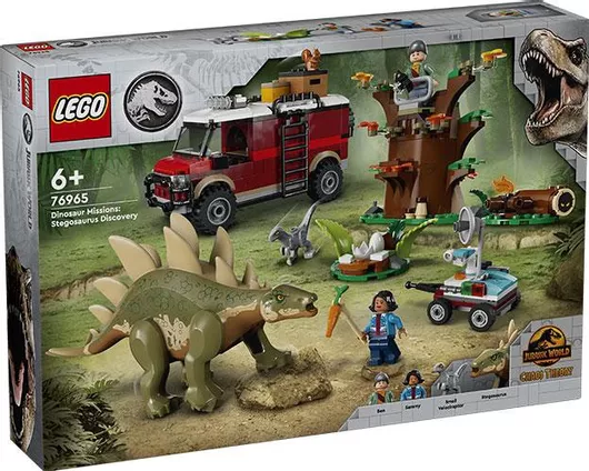 Lego Jurassic World: Chaos Theory - Dinosaur Missions Stegosaurus Discovery για 6+ Ετών #76965