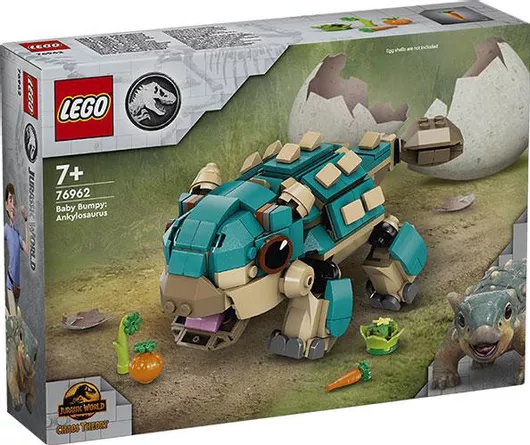 Lego Jurassic World: Chaos Theory - Baby Bumpy Ankylosaurus για 7+ Ετών #76962