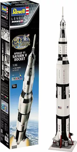 Στατικό Μοντέλο Revell Apollo 11 Saturn V Rocket 1:96