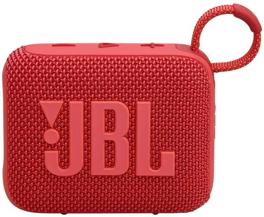 JBL Go 4 Αδιάβροχο Ηχείο Bluetooth 4.2W με Διάρκεια Μπαταρίας έως 7 ώρες Κόκκινο