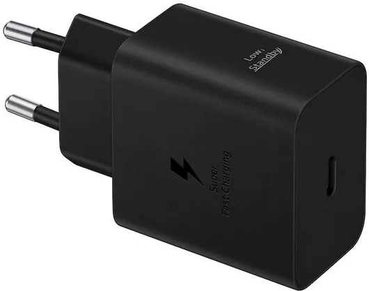 Φορτιστής Samsung New Fast GaN Travel Charger 45W Type-C σε Type-C Μαύρο