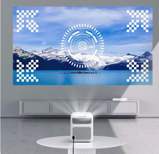 Projector Wanbo Mozart 1 LCD Full HD Λάμπας LED με Wi-Fi  & Ενσωματωμένα Ηχεία Λευκό