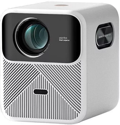Projector Wanbo Mozart 1 LCD Full HD Λάμπας LED με Wi-Fi  & Ενσωματωμένα Ηχεία Λευκό