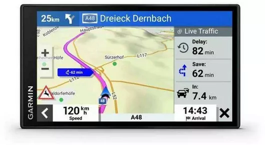 Συσκευή Πλοήγησης GPS Garmin DriveSmart 66 MT-S με Οθόνη 6" Bluetooth / USB & Card Slot 
