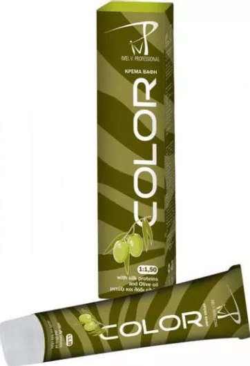 Imel Olive Spa Hair Color Cream Βαφή Μαλλιών 7.84 Κεχριμπάρι Χάλκινο 100ml